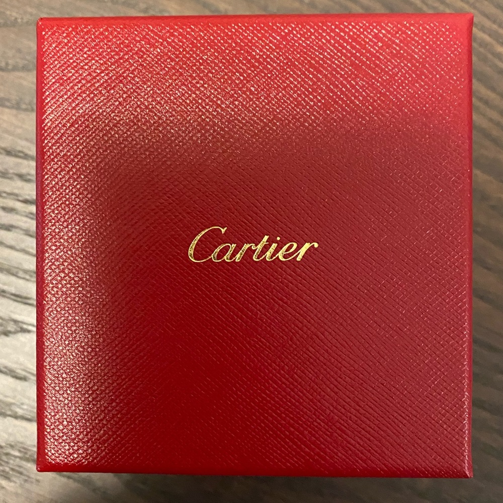 Authentic Cartier ring box